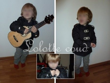 La veste mon petit coeur