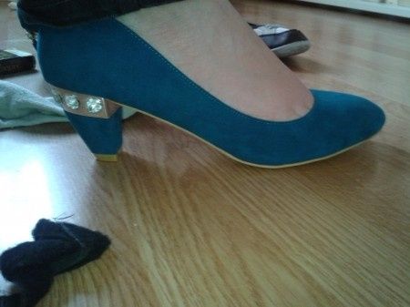 Mes chaussures -recues-
