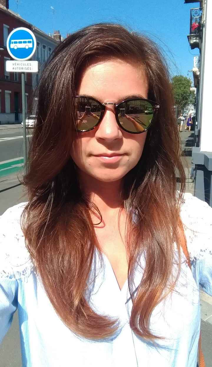 Cheveux 2 semaines avant le mariage