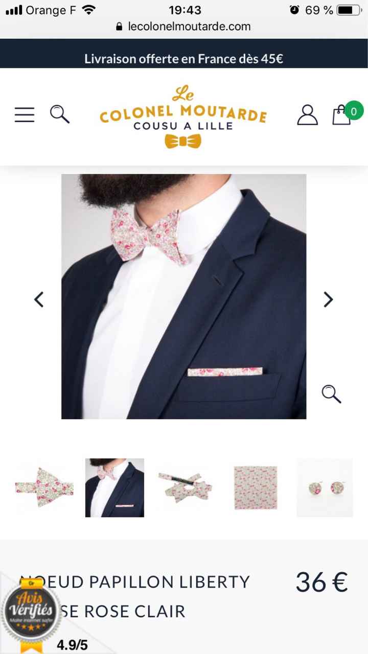 Achat noeud papillon - 2