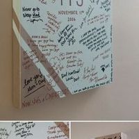 A la place du livre d'or.....