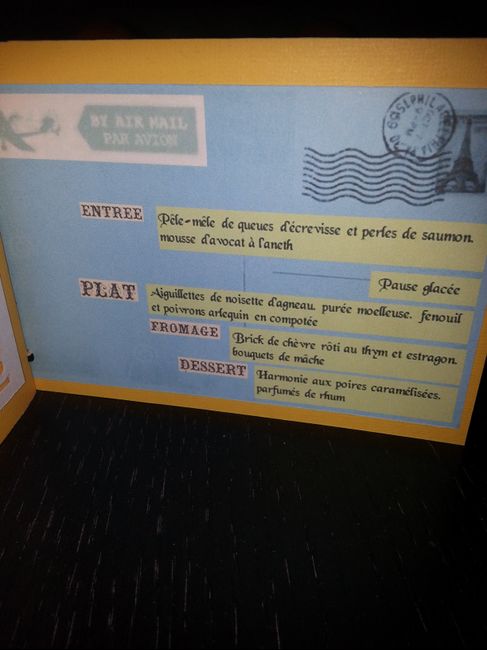 Scrapbooking menu - 3