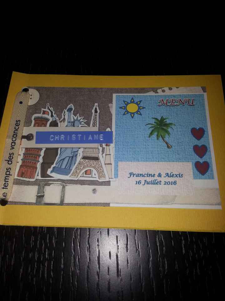 Scrapbooking menu - 4