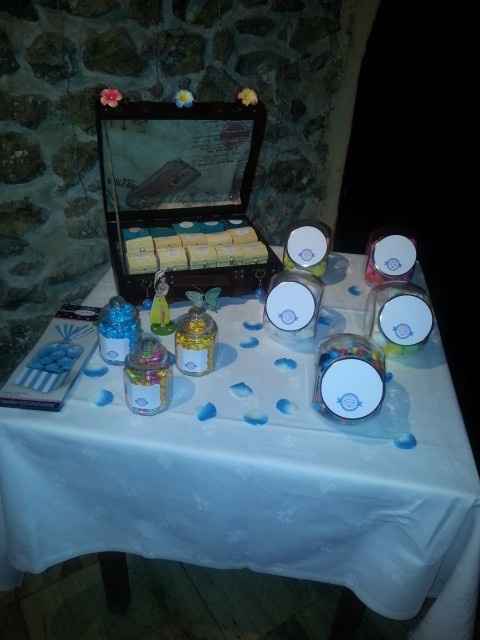 Candy bar et dragées