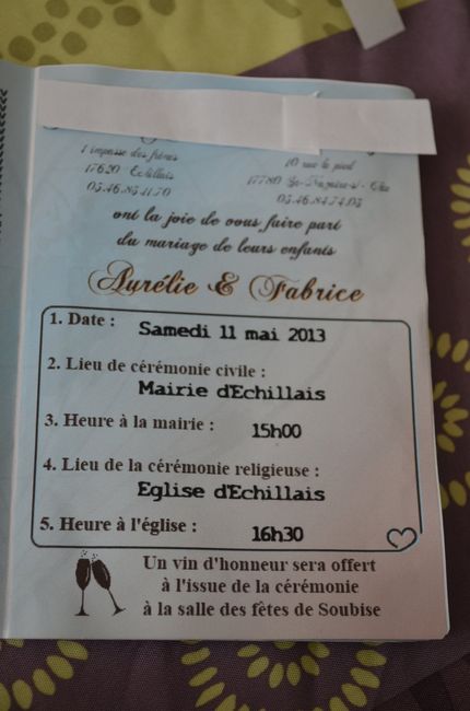 faire part