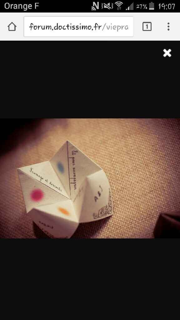 Idee trouvé pour le menu !. - 1