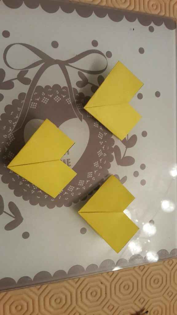 Diy : coeurs en origami - 1