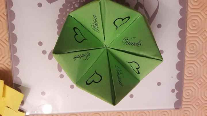 Papeterie (marques places, menu ...) - 1