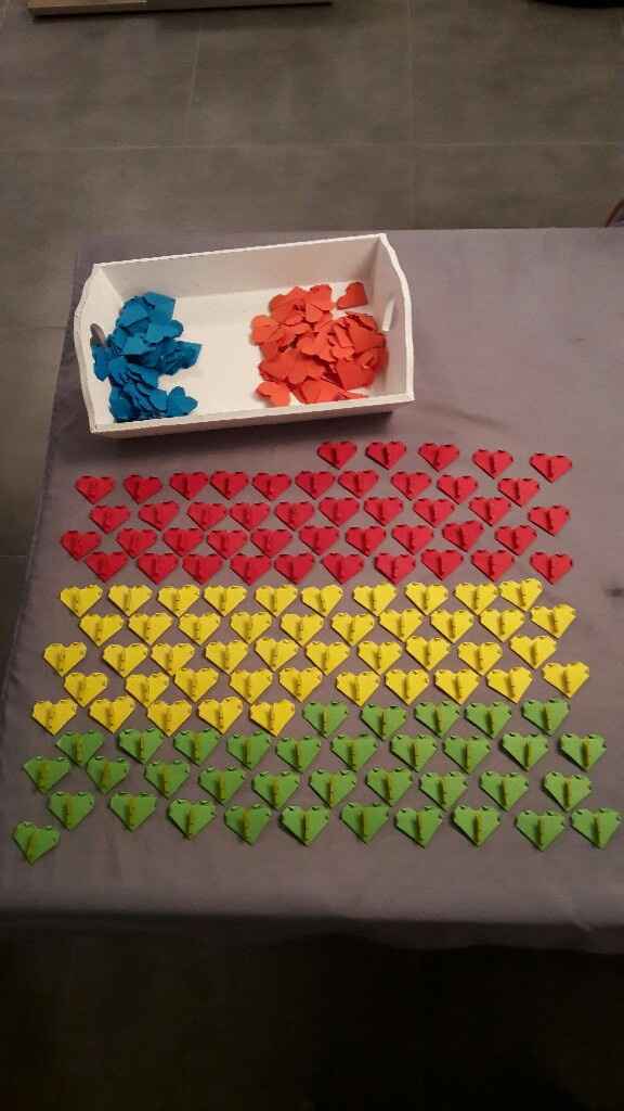 On continue les diy coeurs en origami - 1