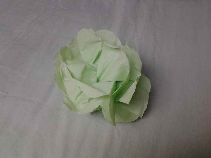 Essai pompon crépon - 2