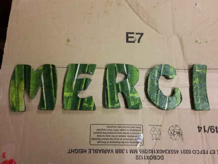 Lettres urne