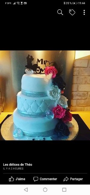 Gâteau mariage 1