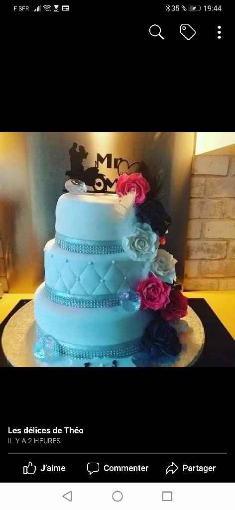 Gâteau mariage - 1