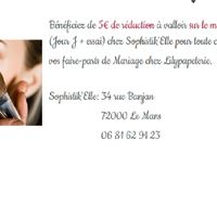 faire part et beauté mariée 