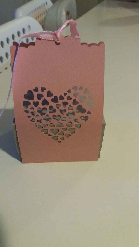 Ma super témoin et ses diy faire part et boite a dragées! ! - 1