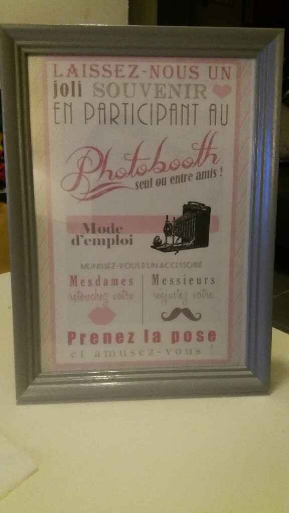 Cadre pour photobooth - 1