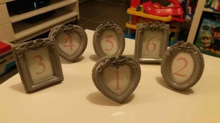 Mes numéros de table!! - 1
