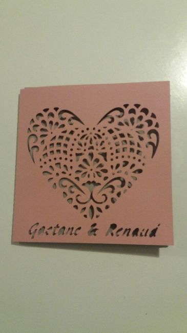 Ma super témoin et ses diy faire part et boite a dragées! ! - 2