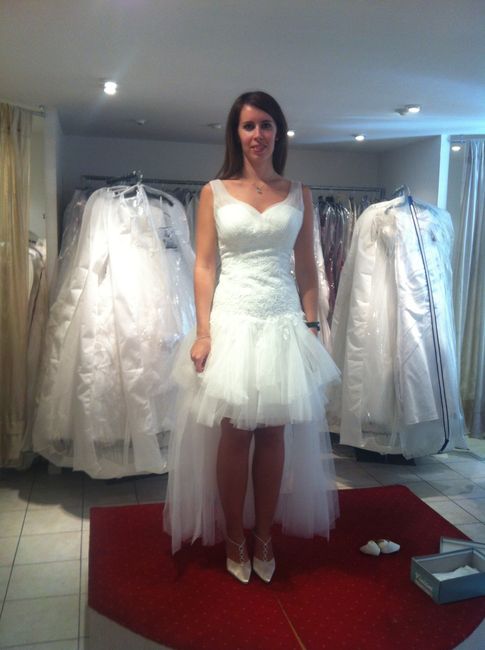 Essaie robe pour la mairie !