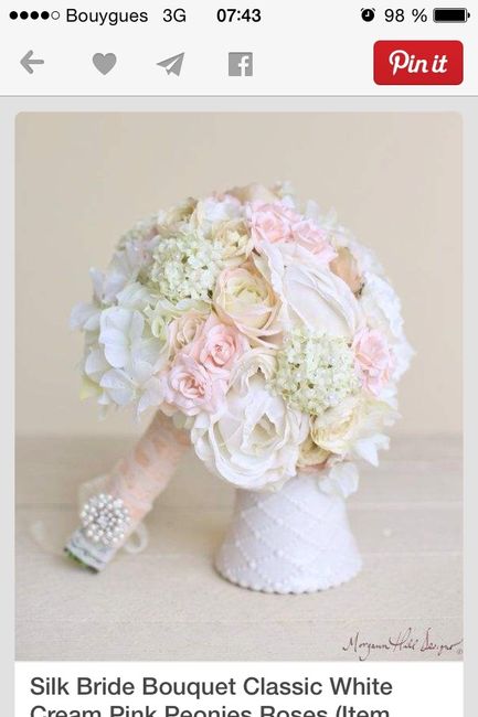 Idée pour mon bouquet