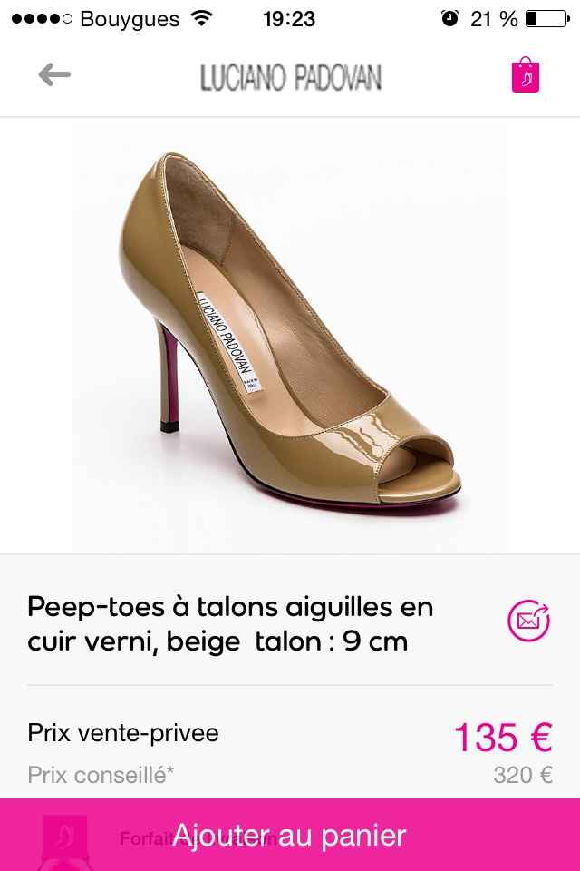 Vente privée luciano padovan - chaussures - 2