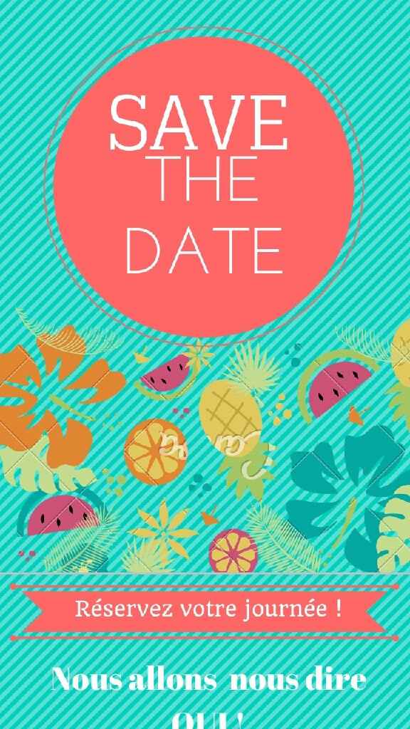 Essaie save the date - 1