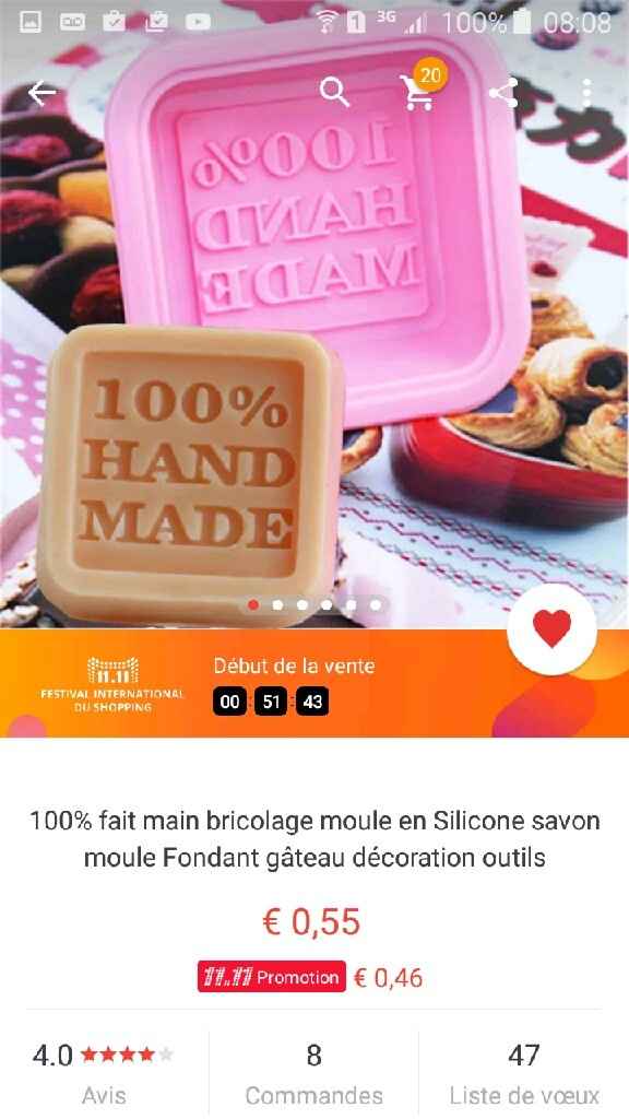 Cadeaux invités /diy bougie - 1