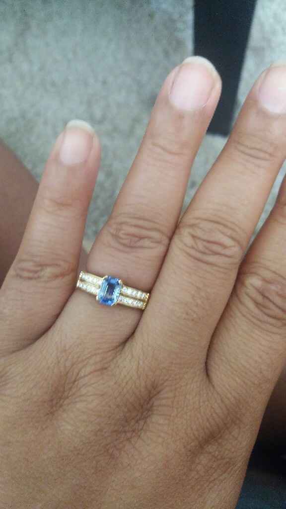 Avez-vous publié une photo de votre bague de fiançailles ? - 1