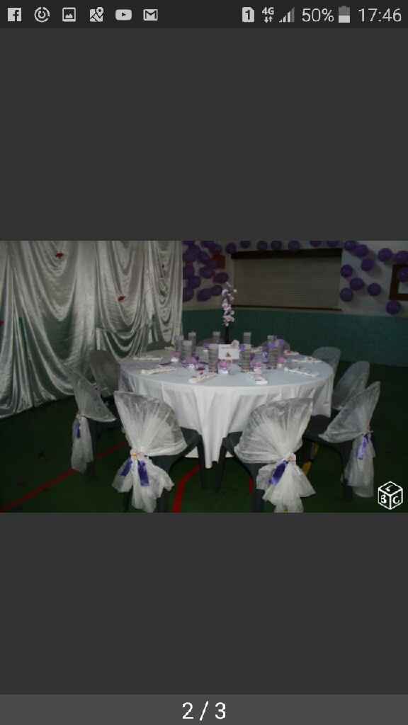 Essai housse de chaise - voile d'hivernage - 2