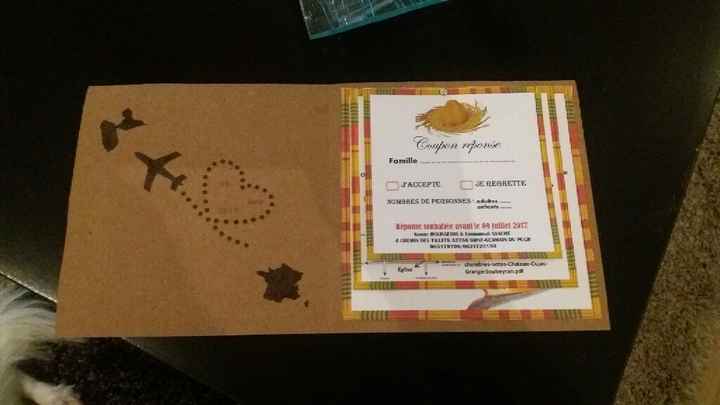 Faire part prototype - 1