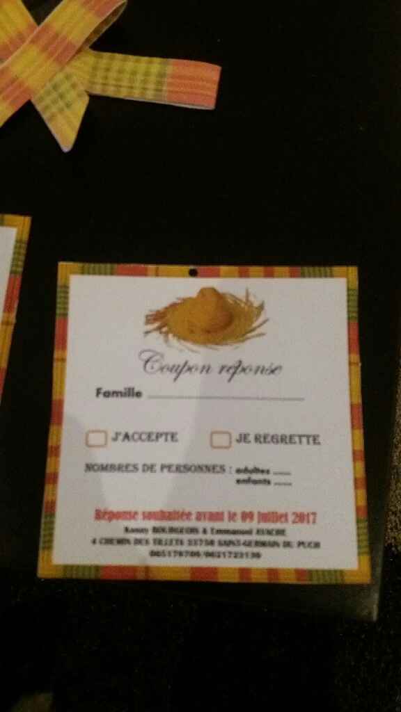 Faire part prototype - 2