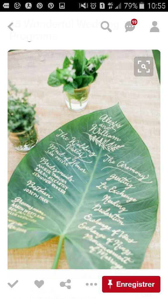 écrire sur des feuilles vertes - 1