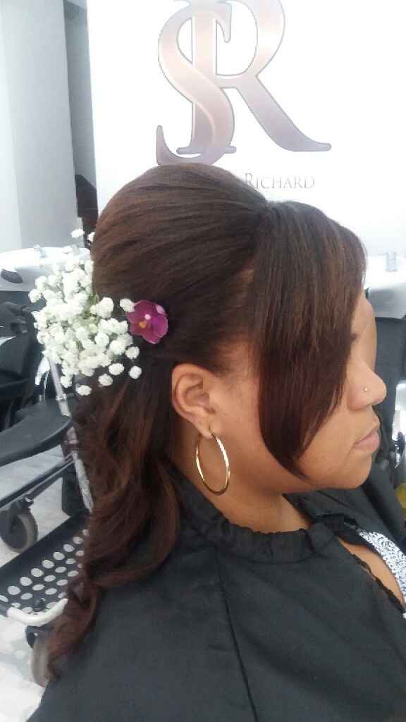 Essai coiffure et robe - 1