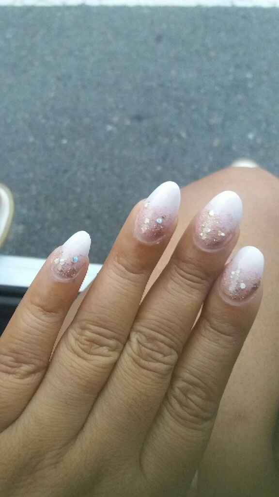 Manucure pour le jour j - 1