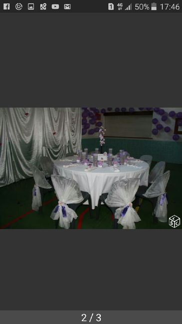 Essai housse de chaise - voile d'hivernage - 2
