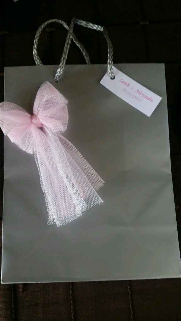 Petit sac invités 1ere parti - 1