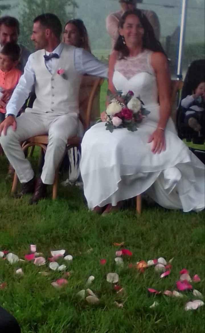 Mon mariage (2ème partie) , cérémonie laïque sous la pluie +deco - 24