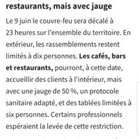 Calendrier validé par le gouvernement - 1