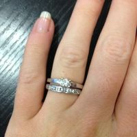 Alliance + Bague de Fillancaille