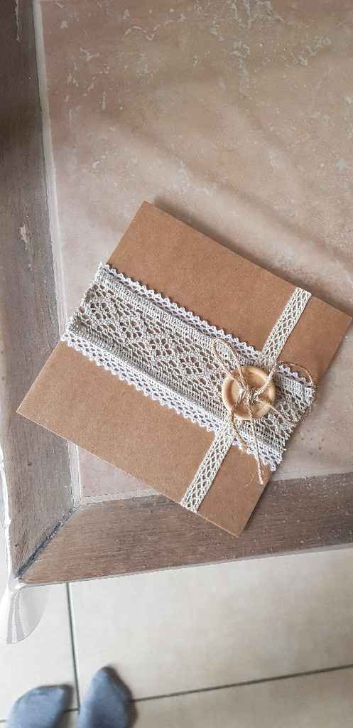 Faire part diy - 1