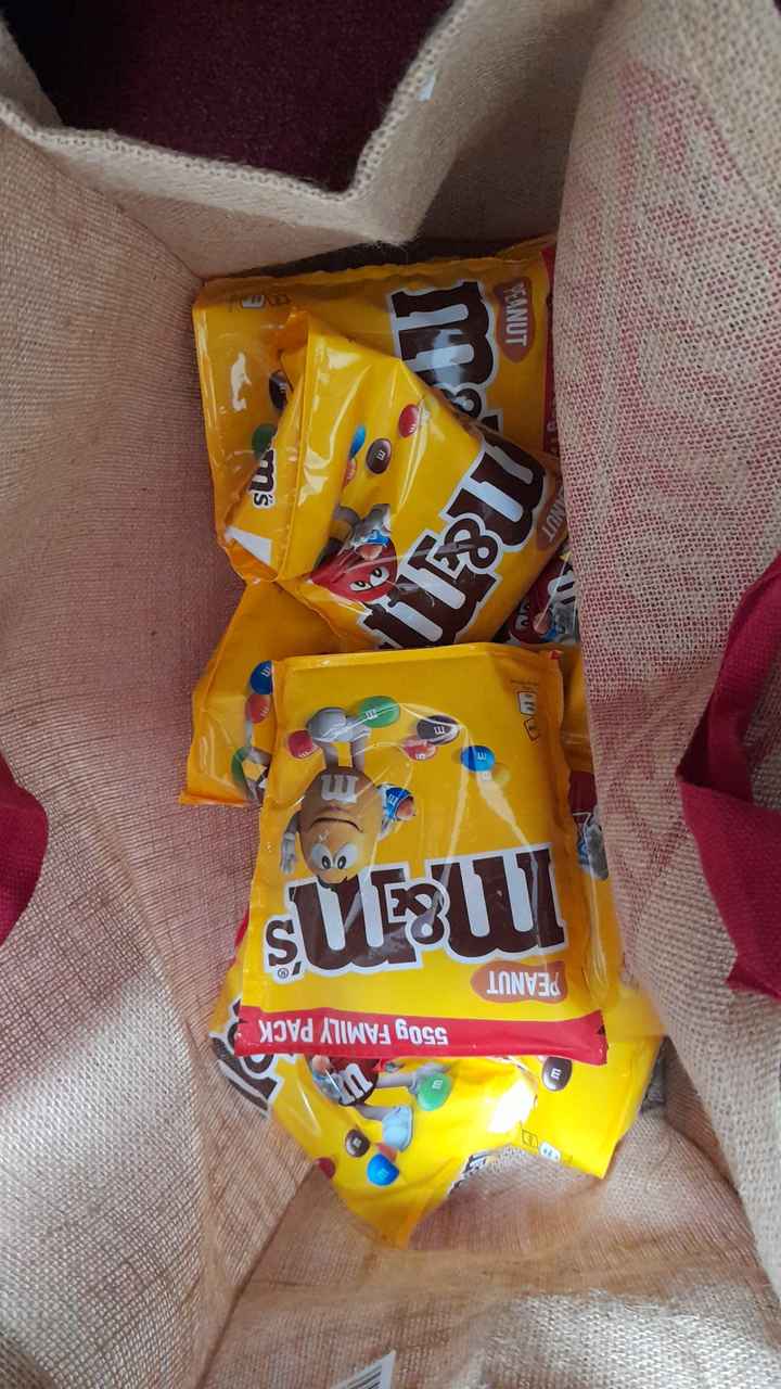 M&ms .... en guise de dragées combien par contenant ??.... - 1