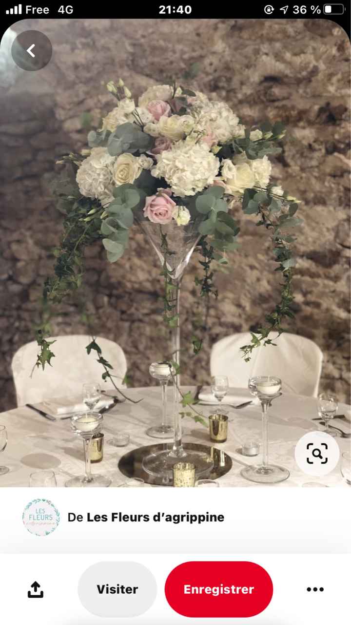 Bouquet 💐 centre de table - 1