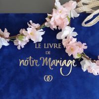 Le livre de notre mariage est encore vide