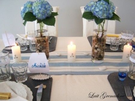Déco table thème breton
