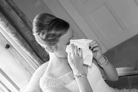 Les larmes de la mariée
