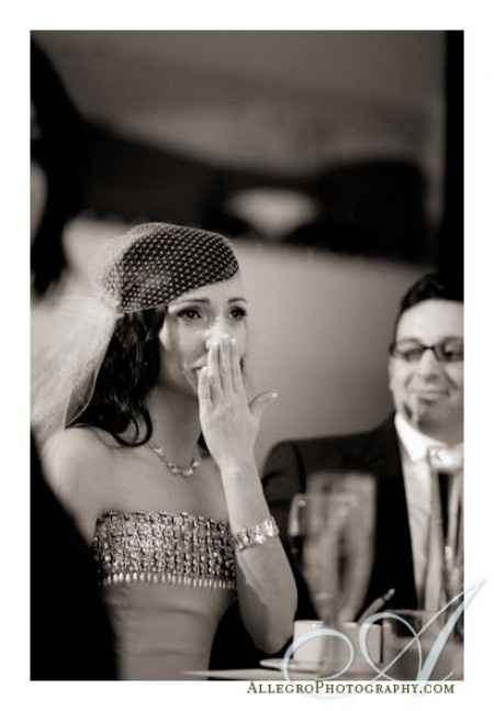 Les larmes de la mariée
