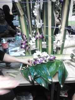 centre de table orchidee 