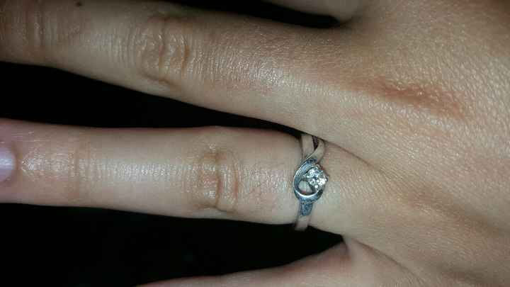 Bague de fiançailles et bague de mariage - 1