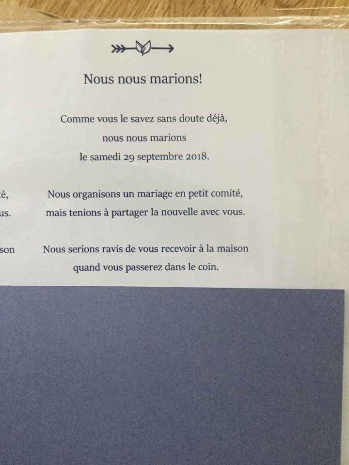 Dilemme invitation mariage - 1