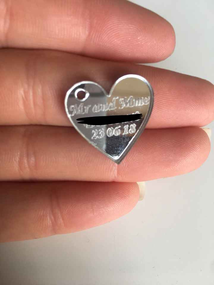 Cœur pour mes dragées ❤️ - 1